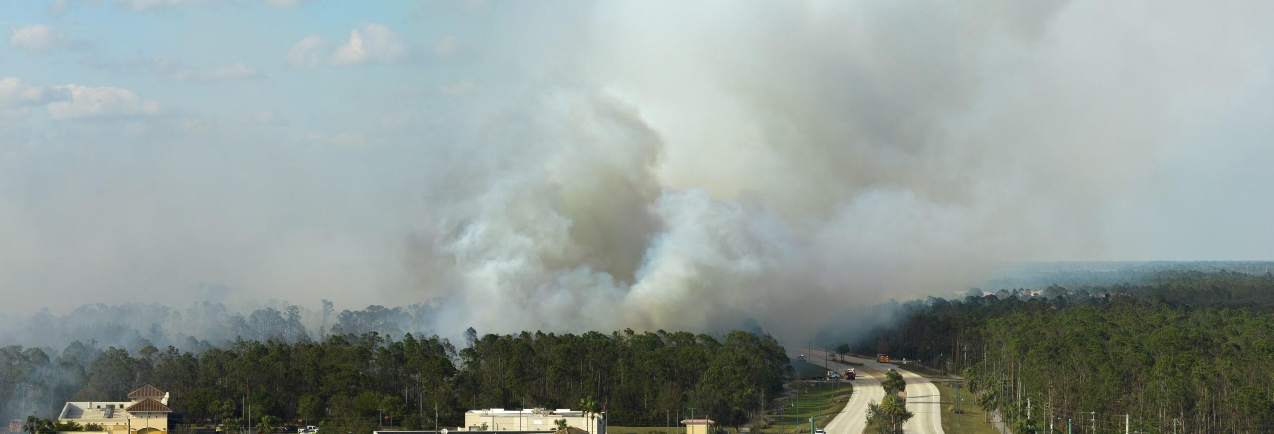 Florida Wildfire Banner