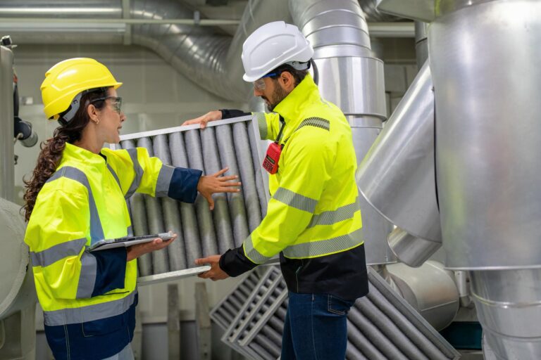 HVAC Contractor Diagnosing Air Filter-Related Issues