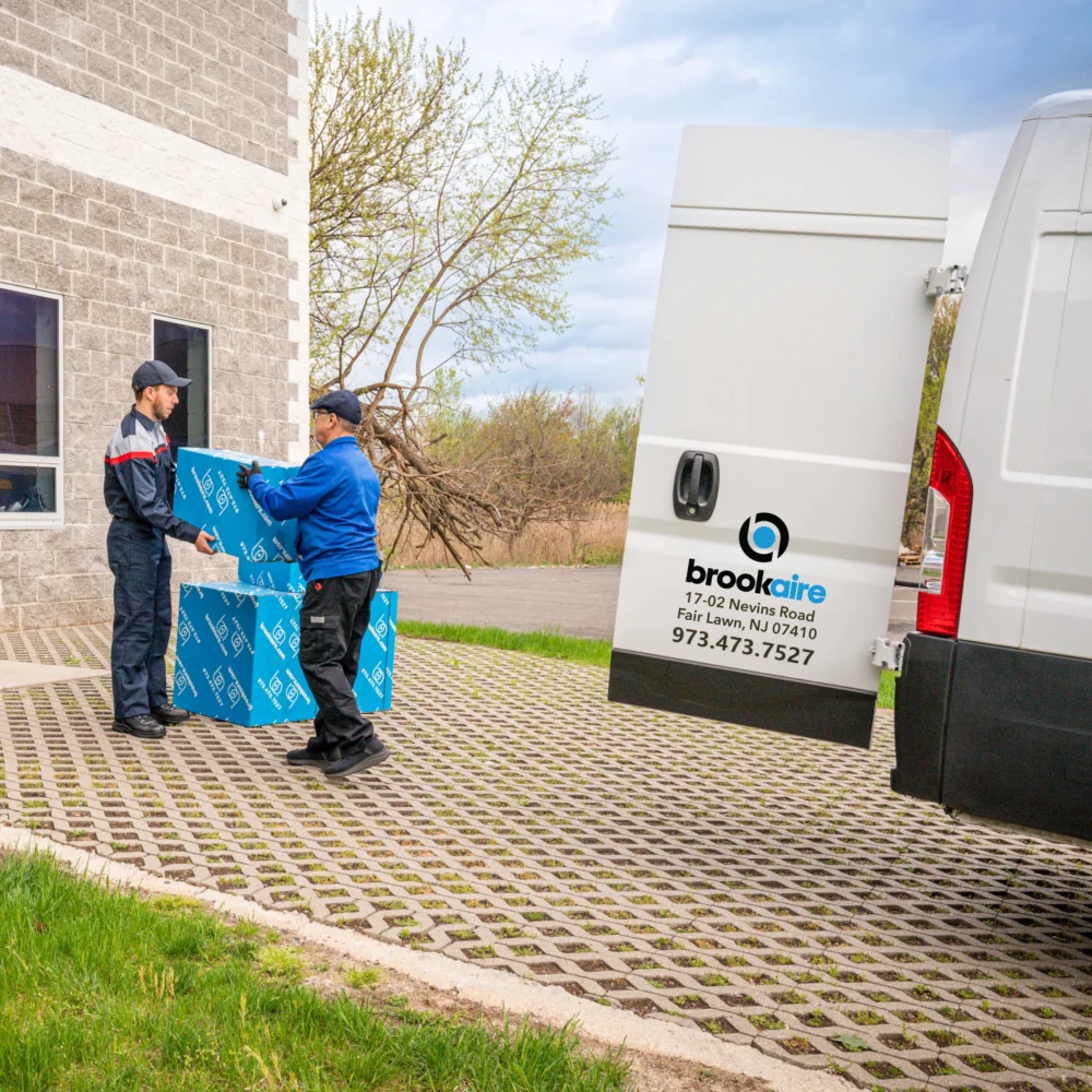 Job-site delivery truck logistics